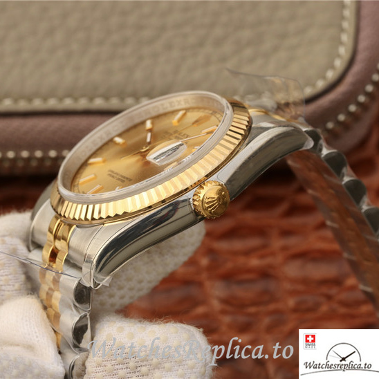 Swiss Rolex Datejust 126233 Stainless steel strap 36MM - WatchesReplica.is