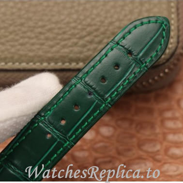 Swiss Rolex Day Date Replica 118138 Leather strap 36MM - WatchesReplica.is