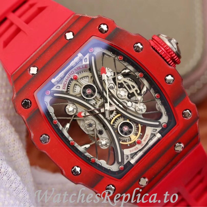 Richard Mille Replica RM53-01 Rubber strap 50MM - WatchesReplica.is