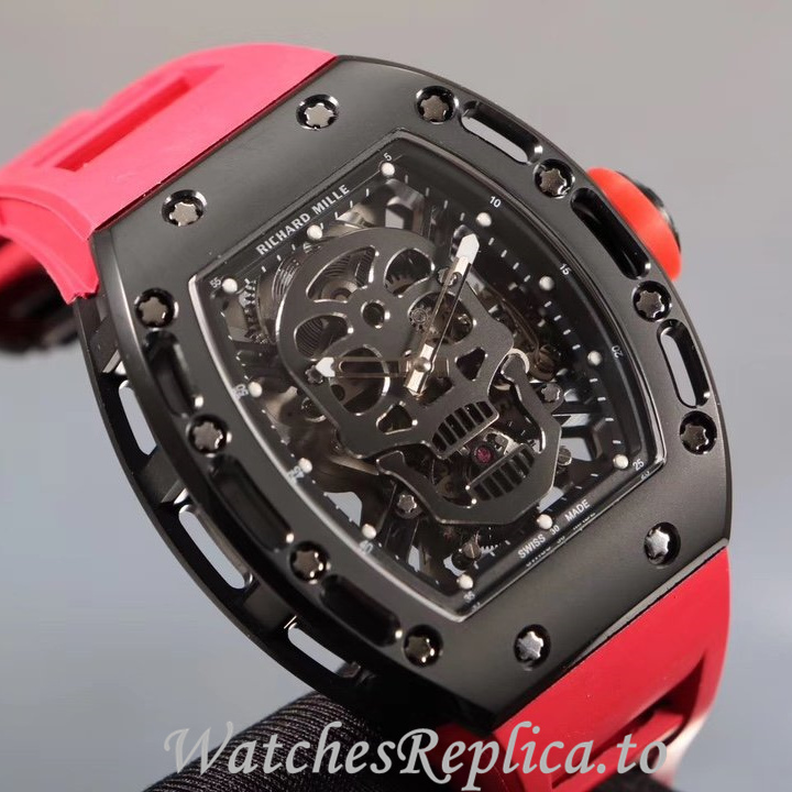 Richard Mille Replica RM052 Rubber strap 50MM - WatchesReplica.is