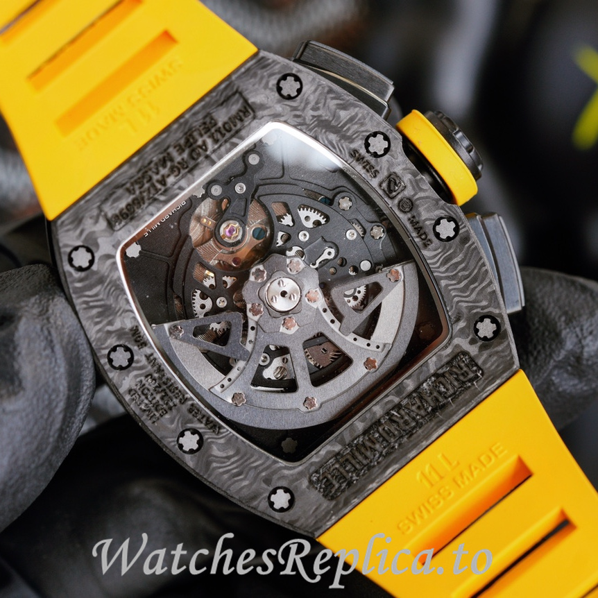 Richard Mille Replica RM11-03 Rubber strap 50MM - WatchesReplica.is