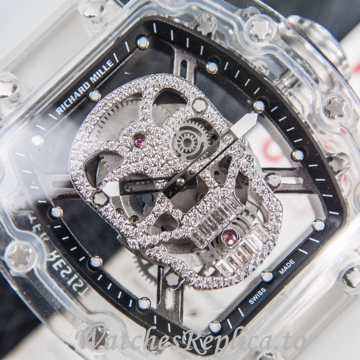 Richard Mille Replica RM052 Rubber strap 50MM - WatchesReplica.is