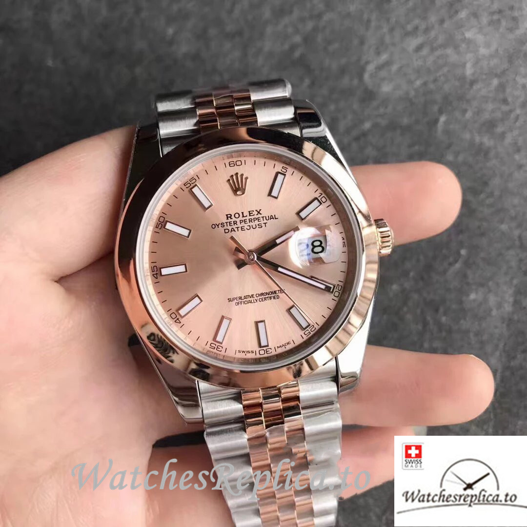 Swiss Rolex Datejust Replica 126301 Stainless steel strap 41MM - WatchesReplica.is