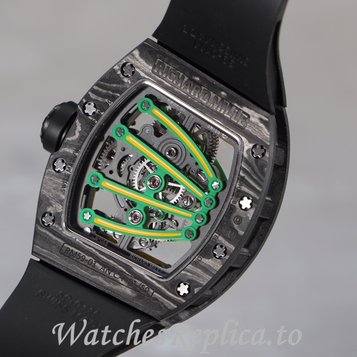 Richard Mille Replica RM59-01 Rubber strap 51MM - WatchesReplica.is