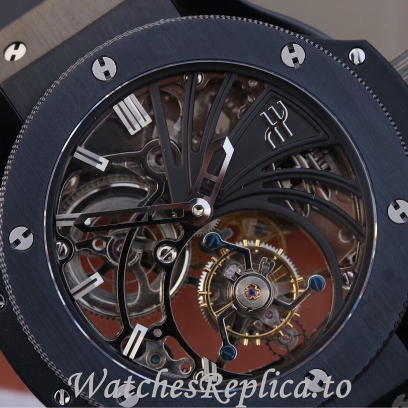 Hublot Replica Big Bang Rubber strap 44MM - WatchesReplica.is