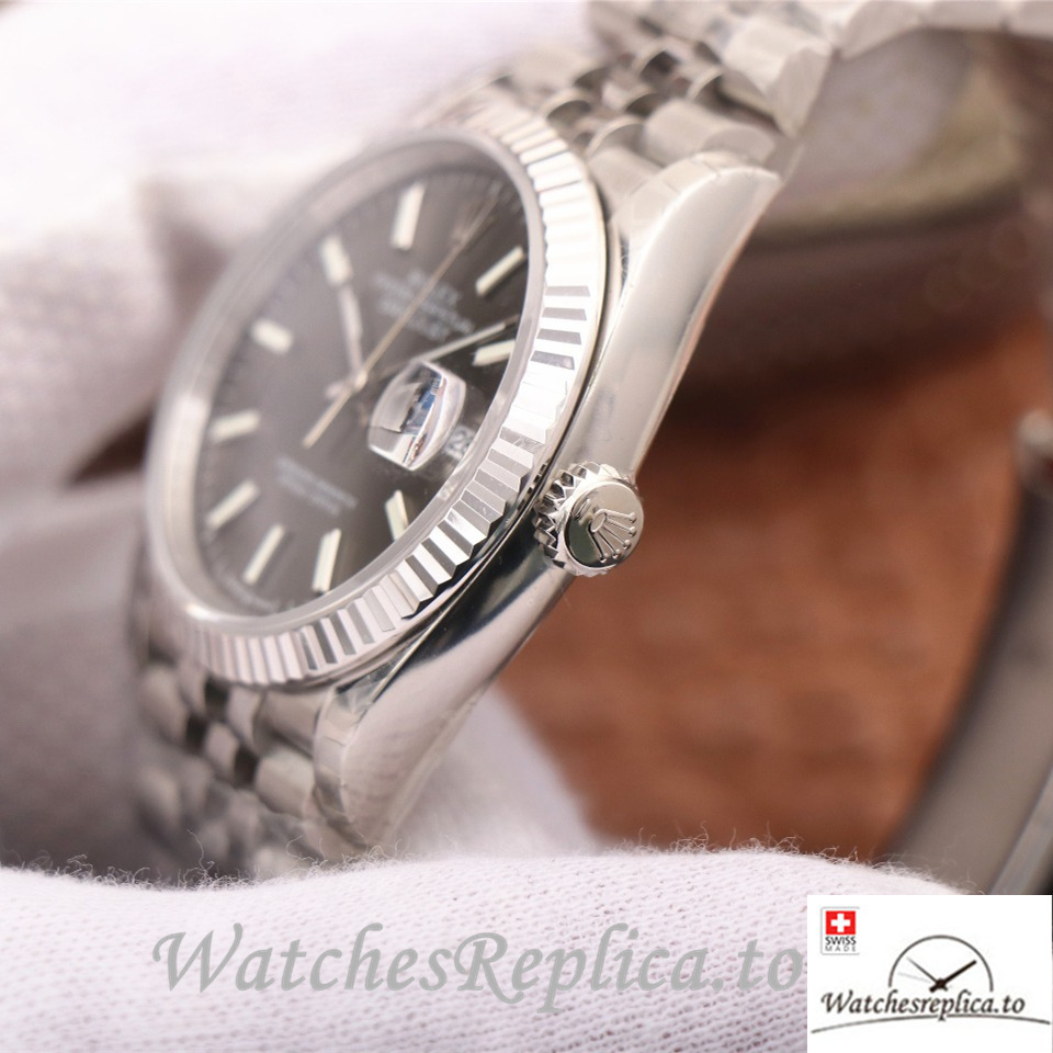 Swiss Rolex Datejust Replica 126233 Stainless steel strap 36MM - WatchesReplica.is