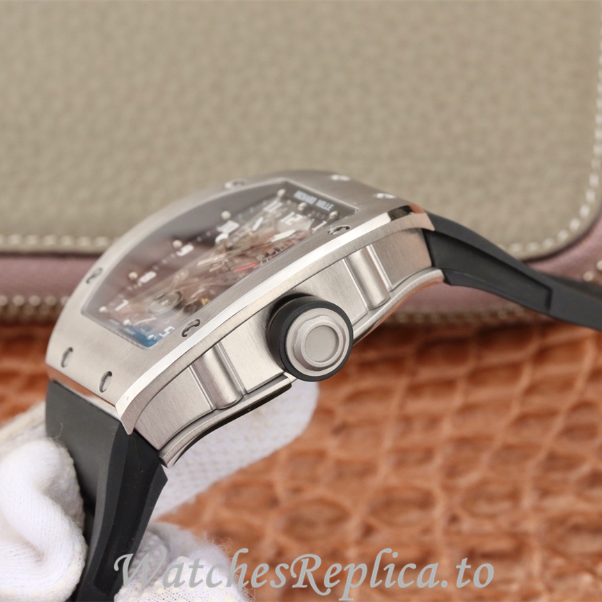 Richard Mille Replica RM001 Rubber strap 50MM - WatchesReplica.is