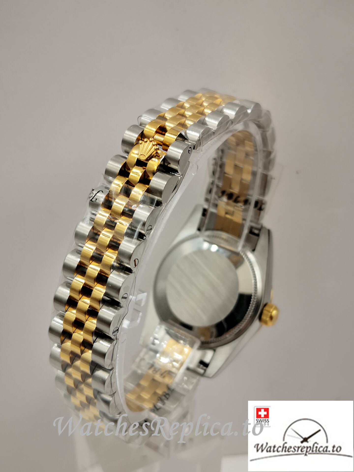 Swiss Rolex Lady Datejust Replica 178273 Yellow Gold Strap 31MM - WatchesReplica.is