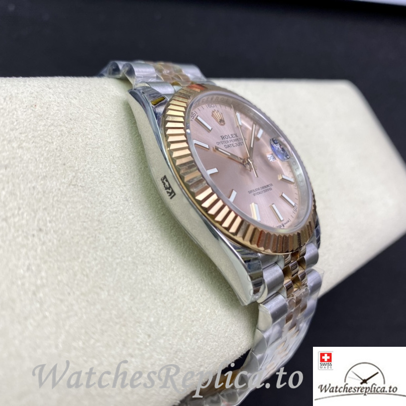 Swiss Rolex Datejust Replica 126333 Stainless steel strap 41MM - WatchesReplica.is