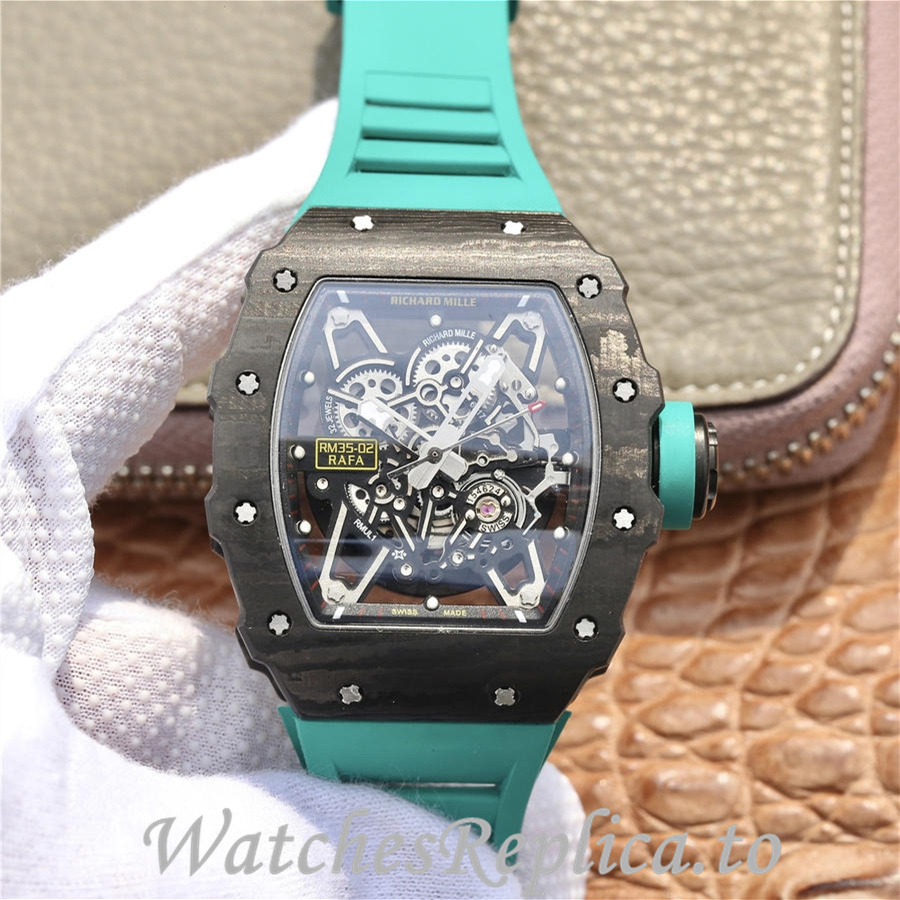 Richard Mille Replica RM035-02 Rubber strap 50MM - WatchesReplica.is