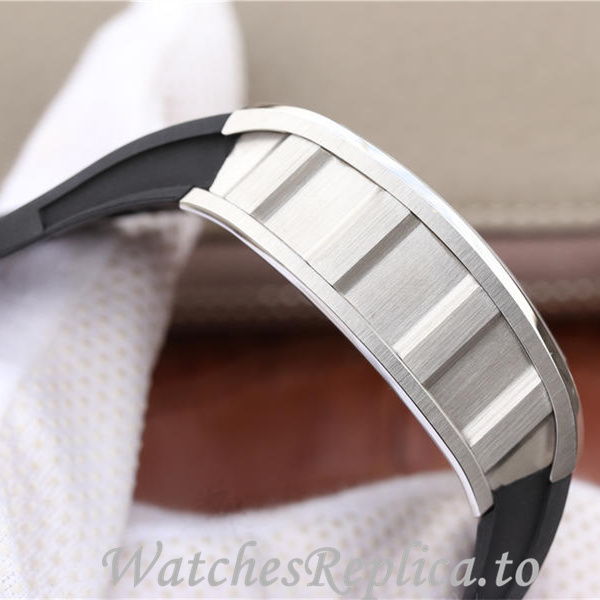 Richard Mille Replica RM011 Rubber strap 50MM - WatchesReplica.is