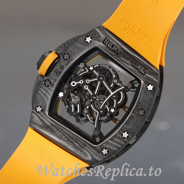 Richard Mille Replica RM61-01 Rubber strap 51MM - WatchesReplica.is