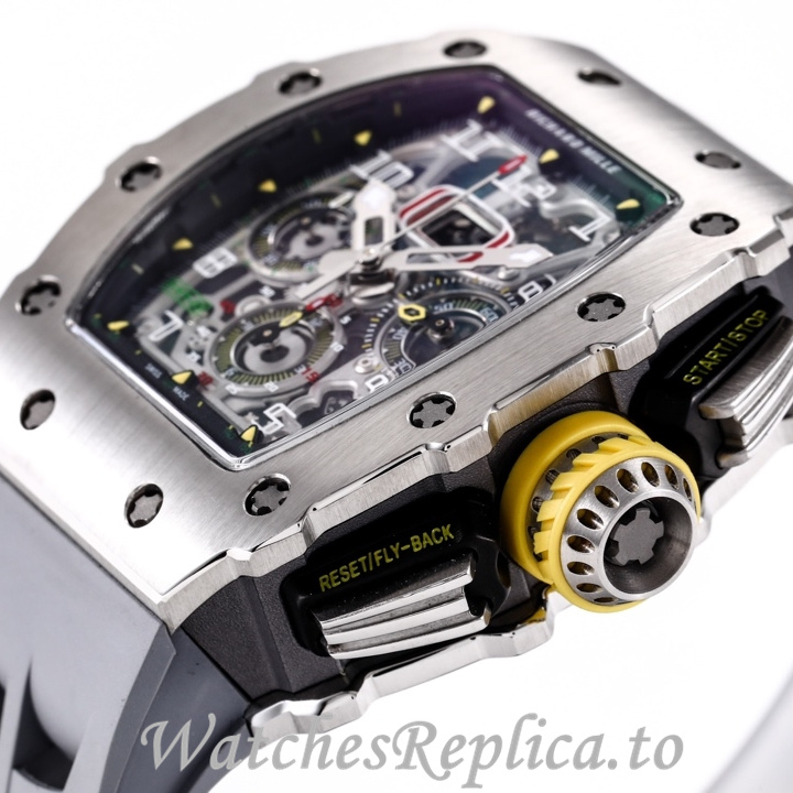 Richard Mille Replica RM11-03 Rubber strap 50MM - WatchesReplica.is