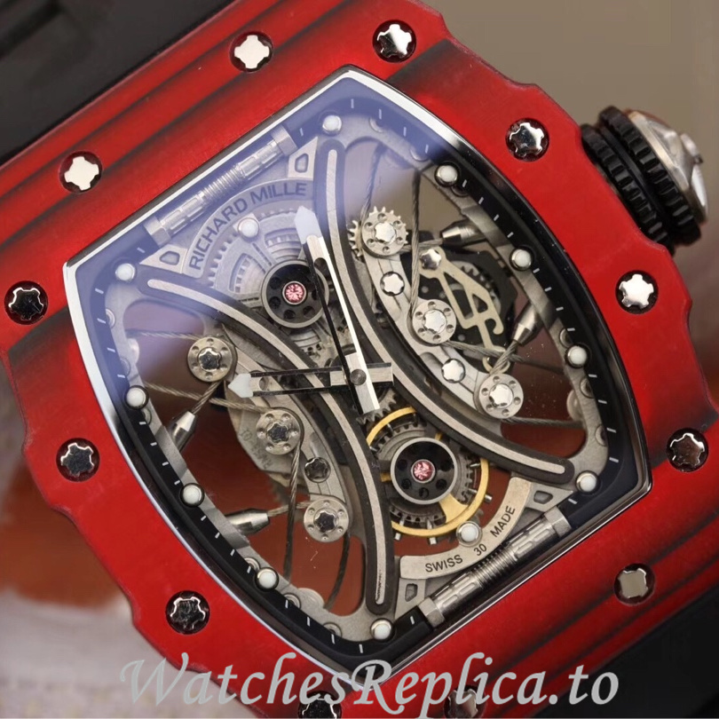 Richard Mille Replica RM53-01 Rubber strap 50MM - WatchesReplica.is