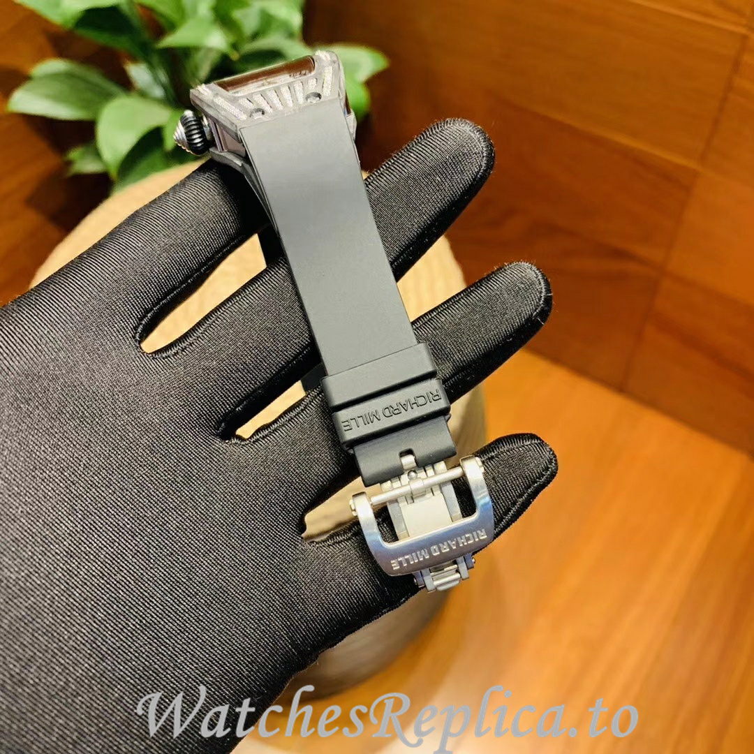 Richard Mille Replica RM007 Rubber strap 45MM - WatchesReplica.is