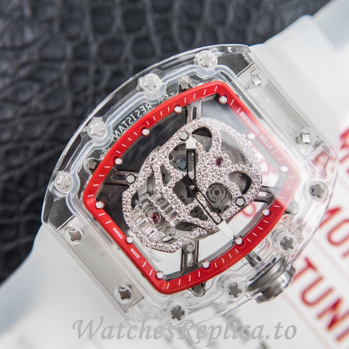 Richard Mille Replica RM052 Rubber strap 50MM - WatchesReplica.is