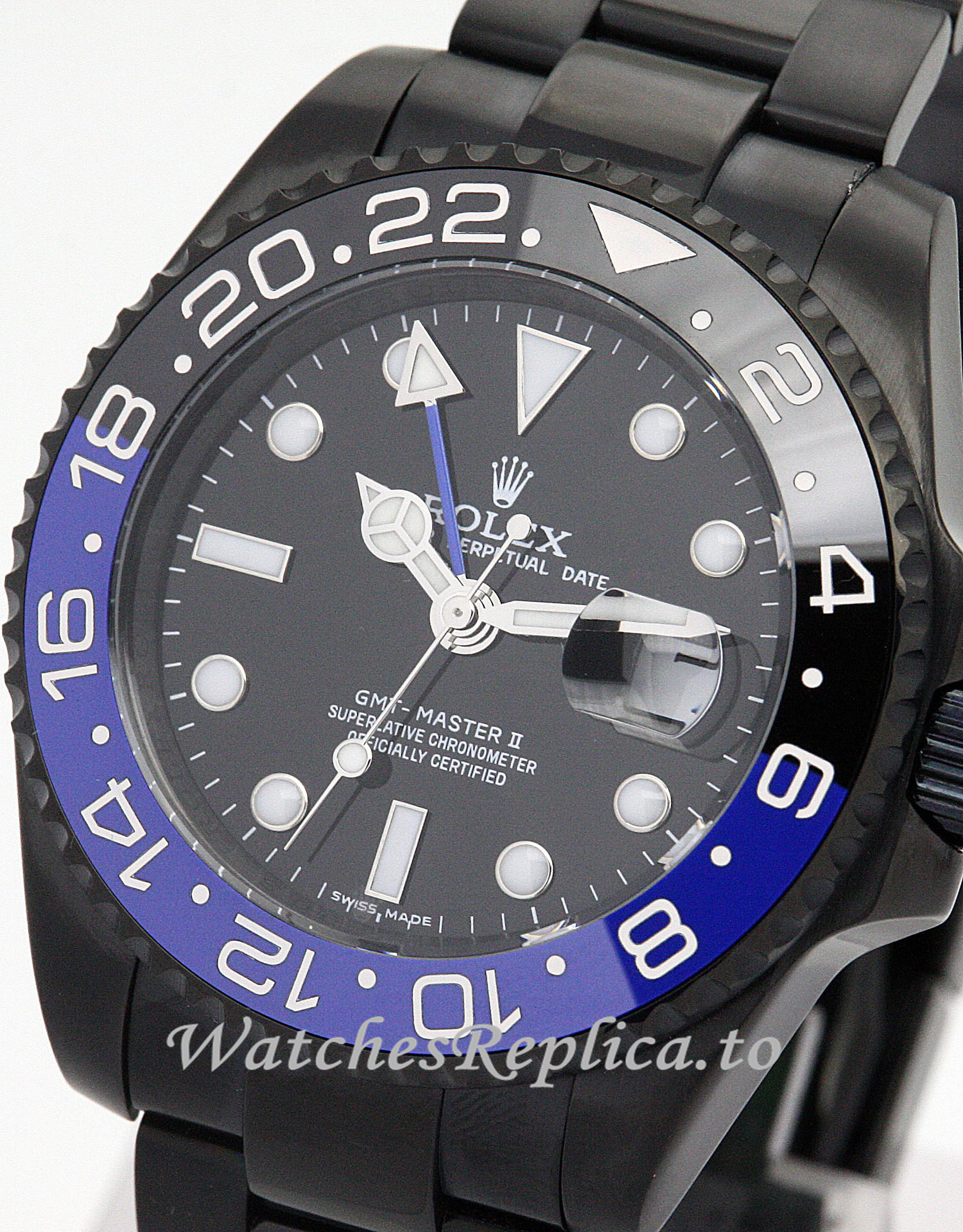 Rolex GMT Master Black Dial 116710 - WatchesReplica.is