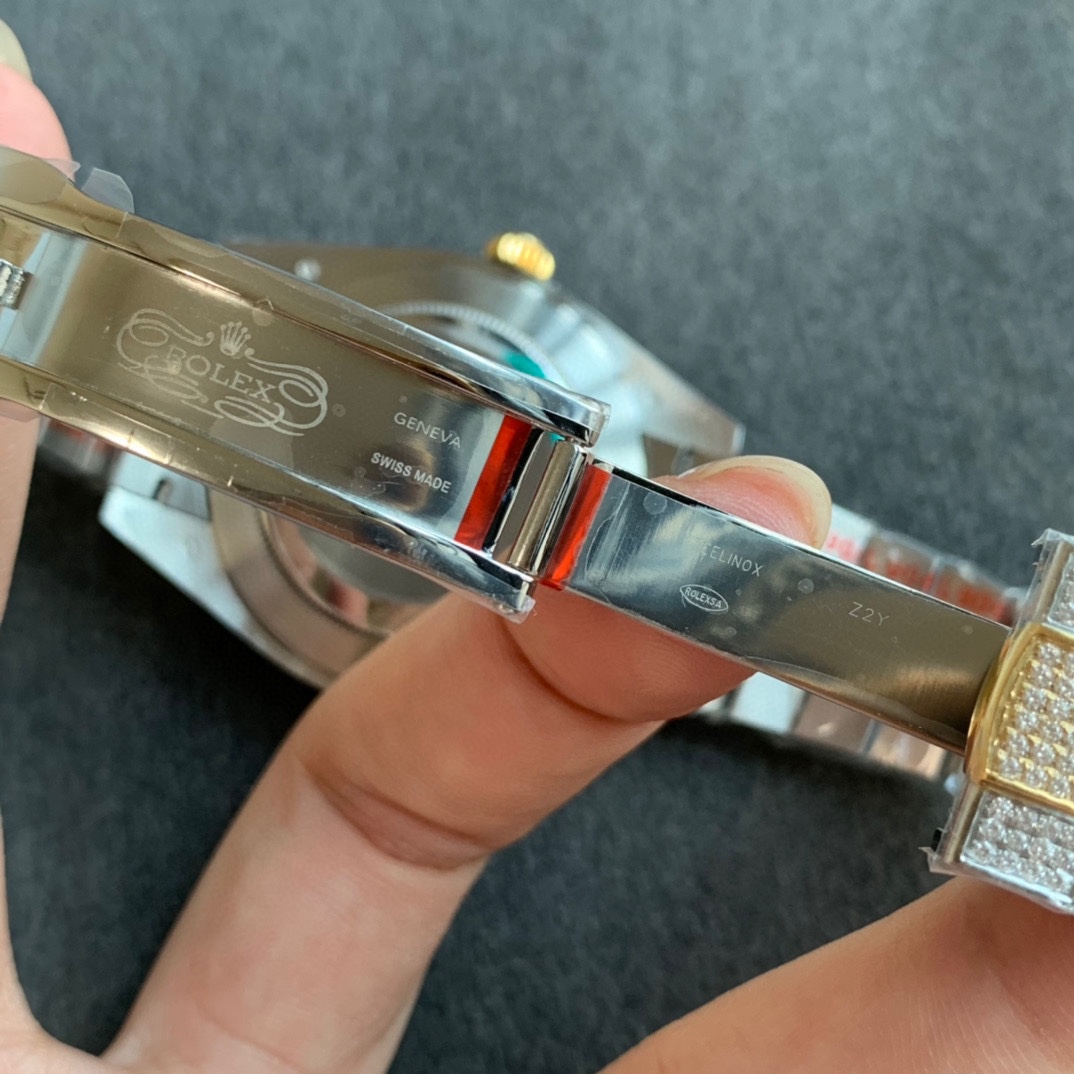 Swiss Rolex Datejust Replica Stainless steel strap 41MM - WatchesReplica.is