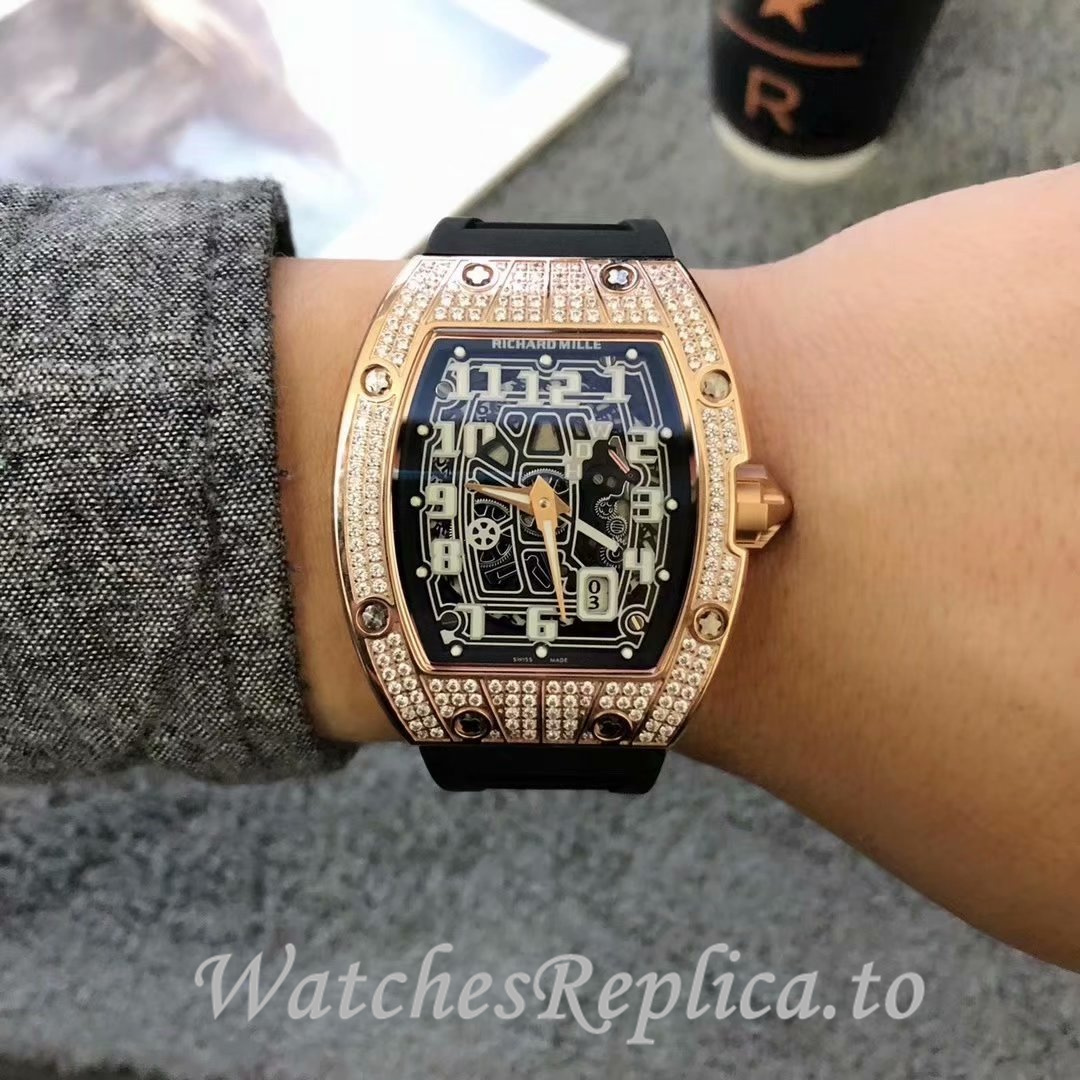 Richard Mille Replica RM67-01 Rubber strap 48MM - WatchesReplica.is