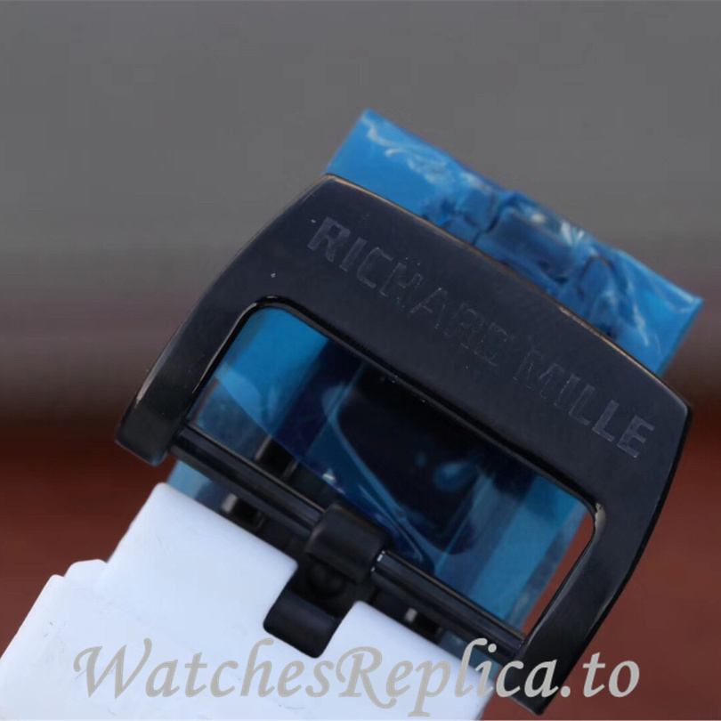 Richard Mille Replica RM055 Rubber strap 50MM - WatchesReplica.is