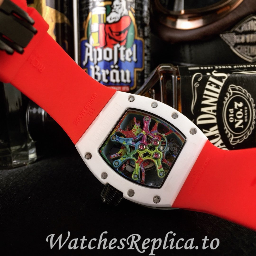 Richard Mille Replica RM68-01 Rubber strap 50MM - WatchesReplica.is