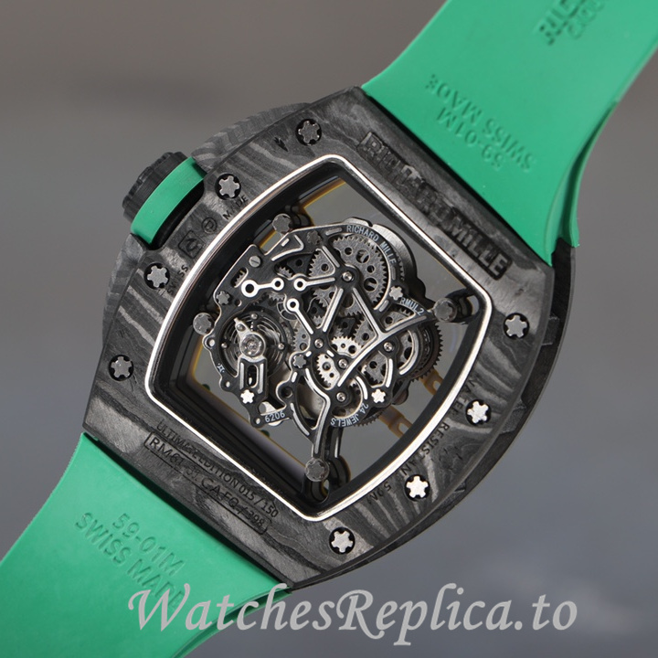 Richard Mille Replica RM61-01 Rubber strap 51MM - WatchesReplica.is