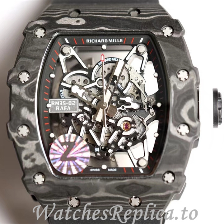 Richard Mille Replica RM35-02 Rubber strap 50MM - WatchesReplica.is