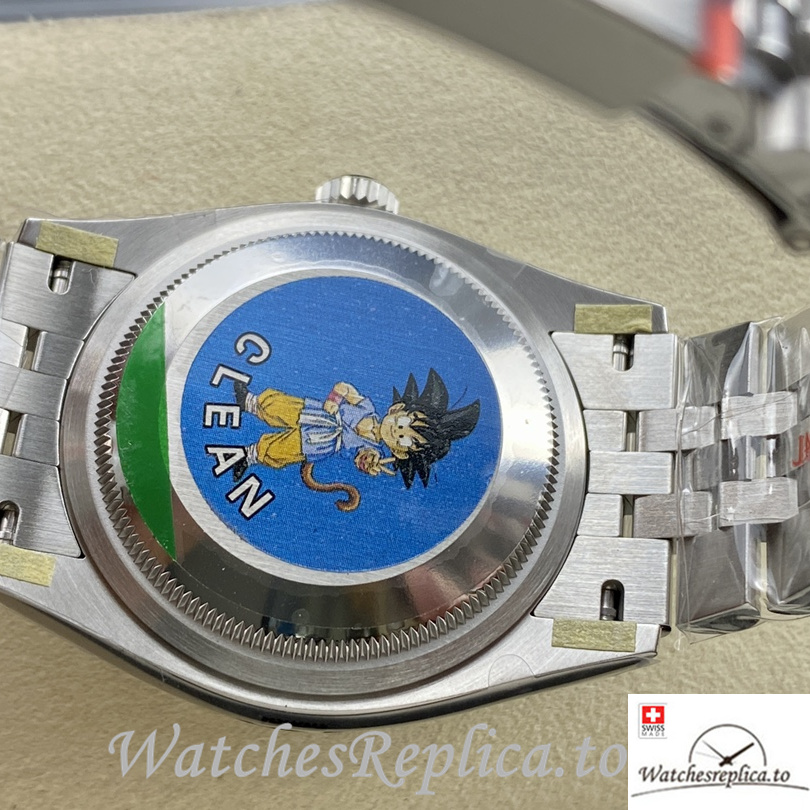 Swiss Rolex Datejust Replica 126234 Stainless steel strap 36MM Black Dial - WatchesReplica.is