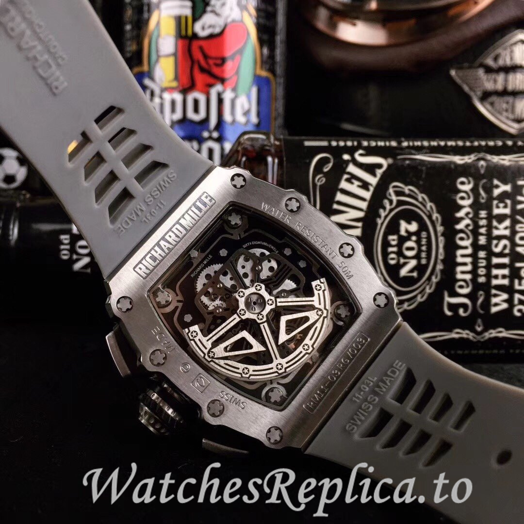 Richard Mille Replica RM11-03 Rubber strap 50MM - WatchesReplica.is