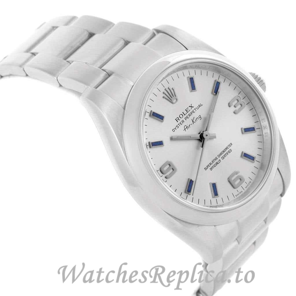 Replica Rolex Air King 114200-6 36MM - WatchesReplica.is