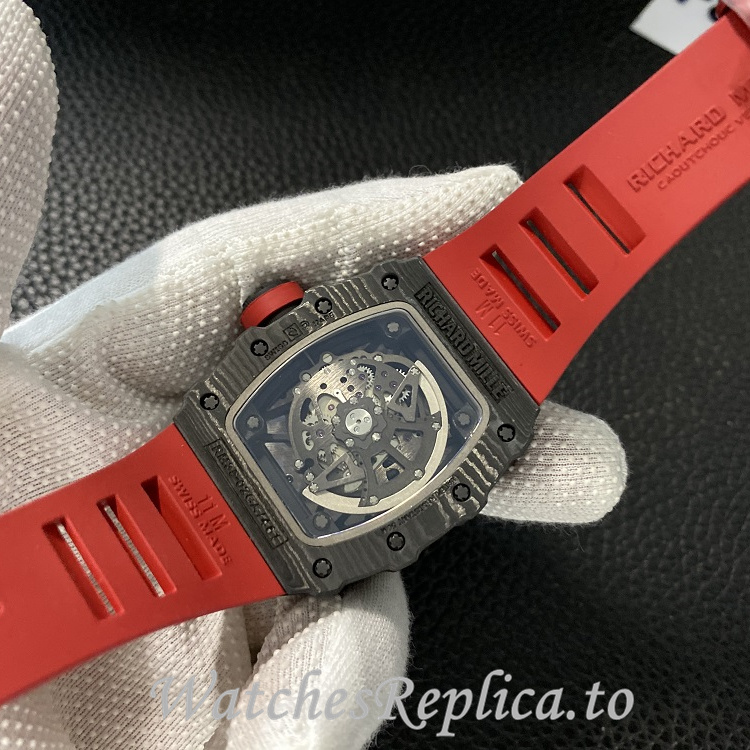 Richard Mille Replica RM035 Rubber strap 50MM - WatchesReplica.is