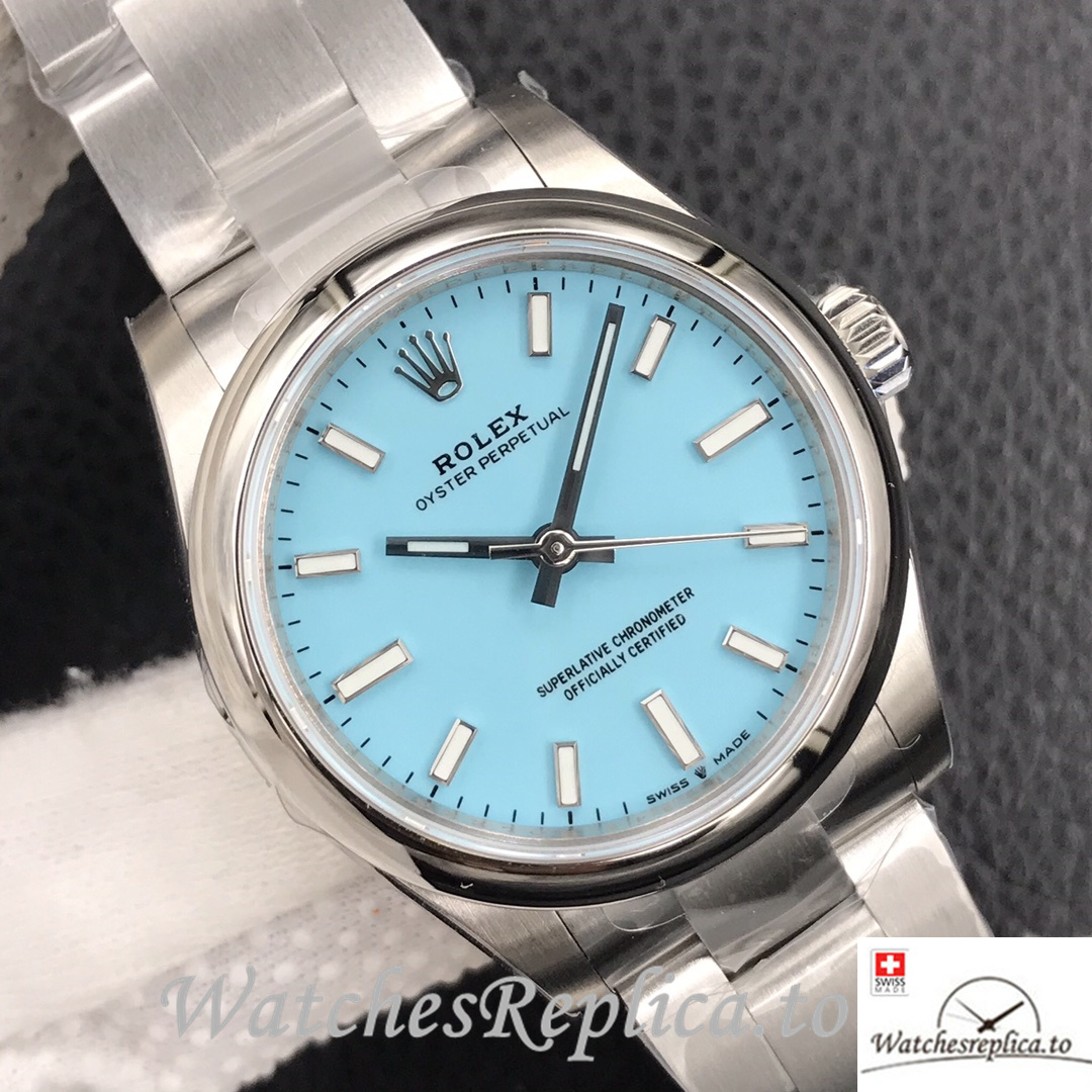Swiss Rolex Oyster Perpetual Replica 277200 Stainless steel strap 31MM - WatchesReplica.is