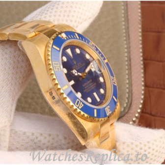 Swiss Rolex Submariner Replica 126618LN Yellow Gold strap 40MM - WatchesReplica.is
