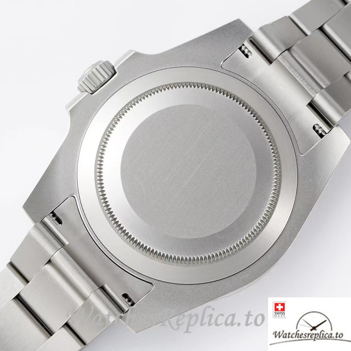 Swiss Rolex Submariner Replica Stainless steel strap 40MM Black Dial - WatchesReplica.is