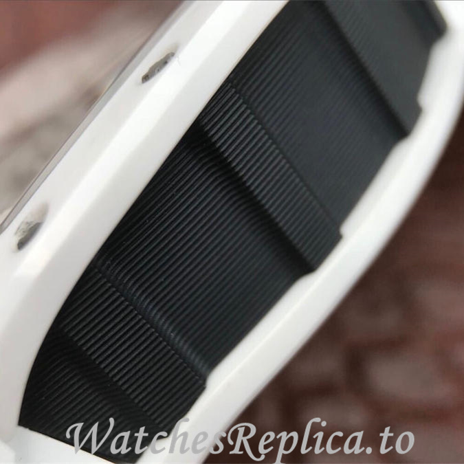 Richard Mille Replica RM011 Rubber strap 50MM - WatchesReplica.is