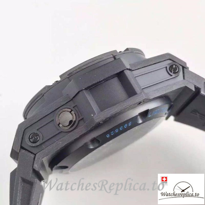 Swiss Hublot King Power Musee Oceanographic Replica 731.QX.1190.GR Black Strap 48MM - WatchesReplica.is