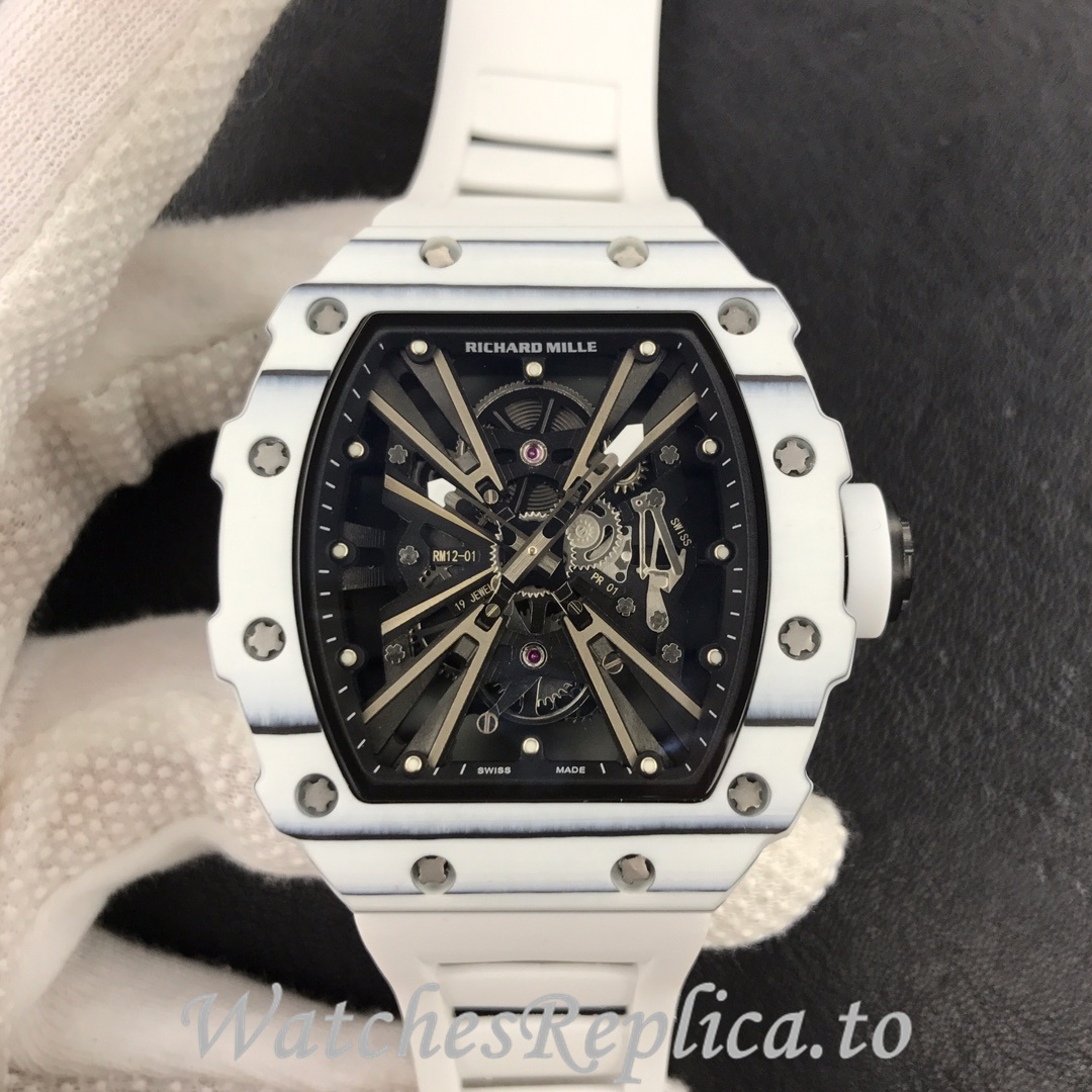 Richard Mille Replica RM12-01 Rubber strap 50MM - WatchesReplica.is