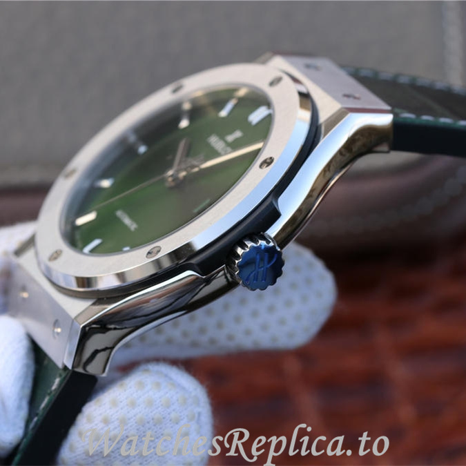 Hublot Replica Classic Fusion Series Leather strap 42MM - WatchesReplica.is