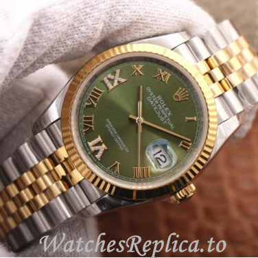 Swiss Rolex Datejust Replica 126233 Stainless steel strap 36MM - WatchesReplica.is