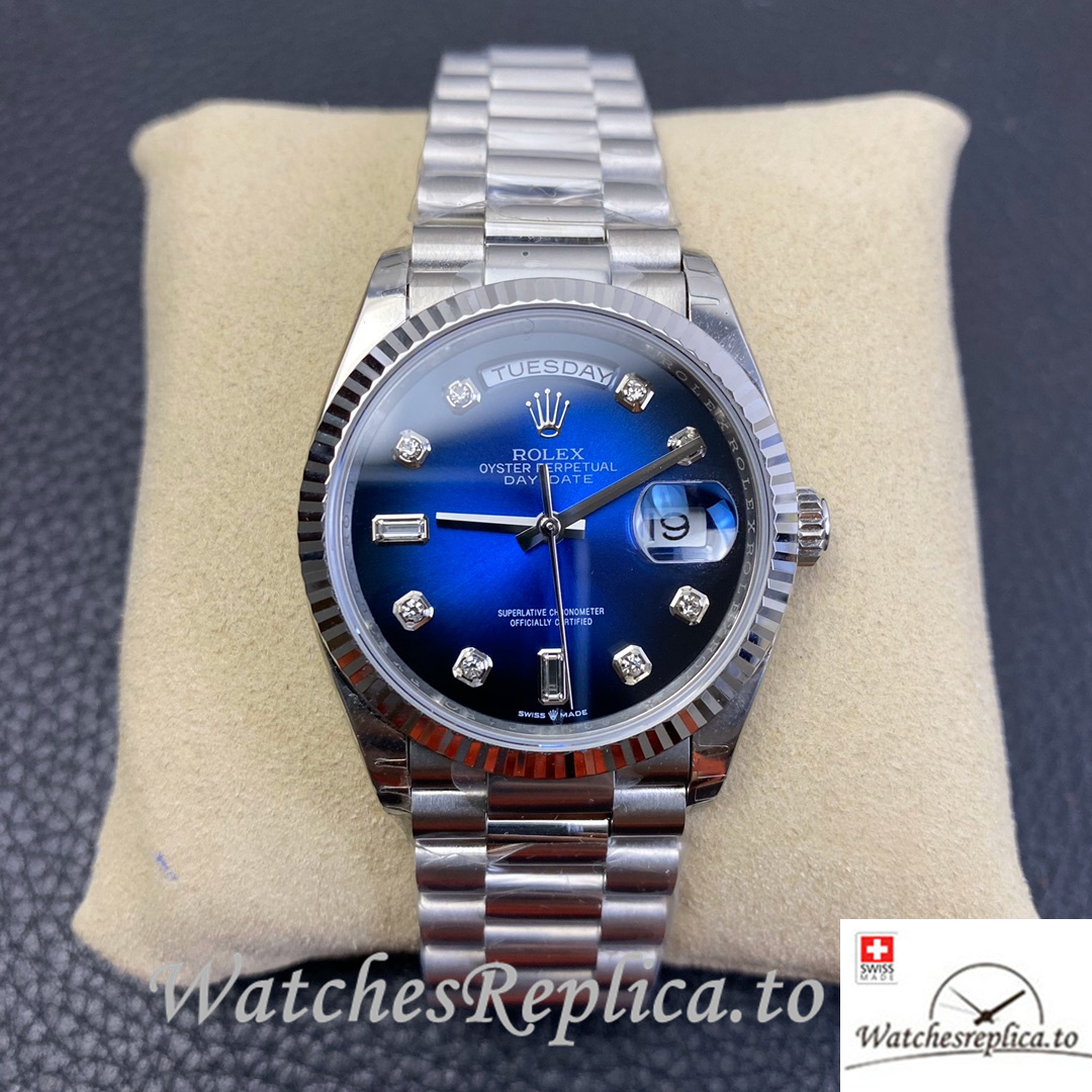 Swiss Rolex Datejust Replica 126233 Stainless steel strap 36MM - WatchesReplica.is
