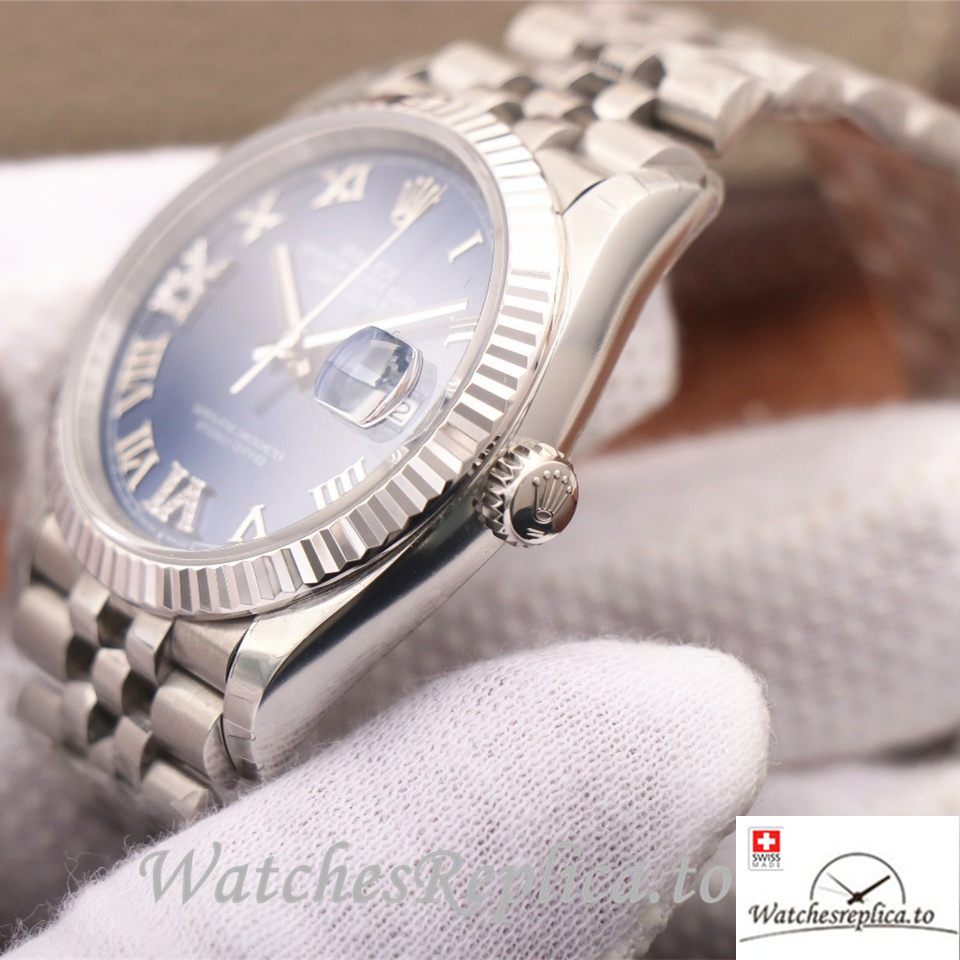 Swiss Rolex Datejust Replica 126233 Stainless steel strap 36MM - WatchesReplica.is