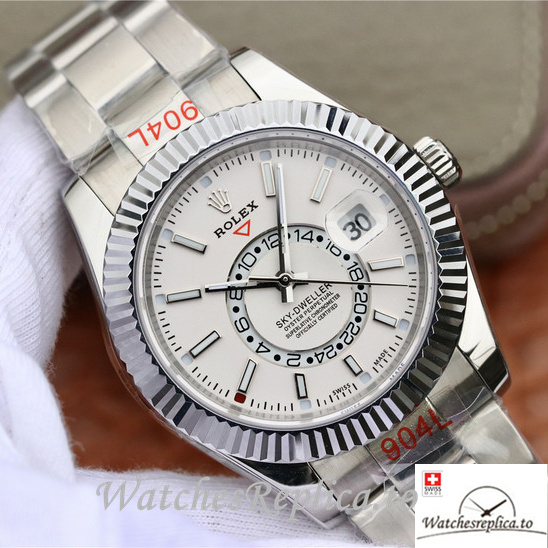 Swiss Rolex Oyster Perpetual Replica 326934-0001 Stainless steel strap 42MM - WatchesReplica.is