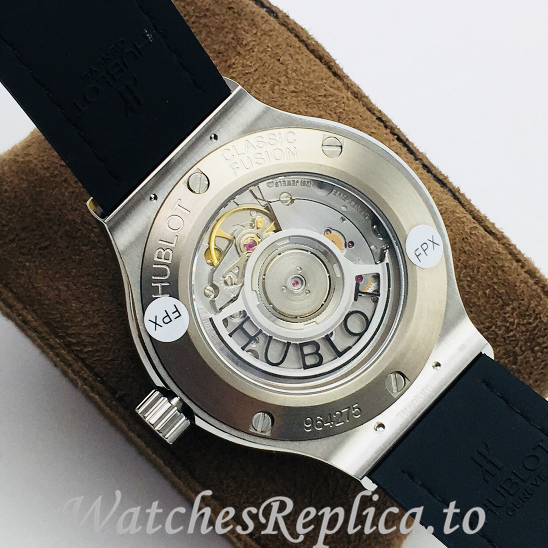 Hublot Replica Classic-Fusion-Series Leather strap 38MM - WatchesReplica.is