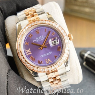 Swiss Rolex Datejust Replica 126284 Stainless steel strap 36MM - WatchesReplica.is