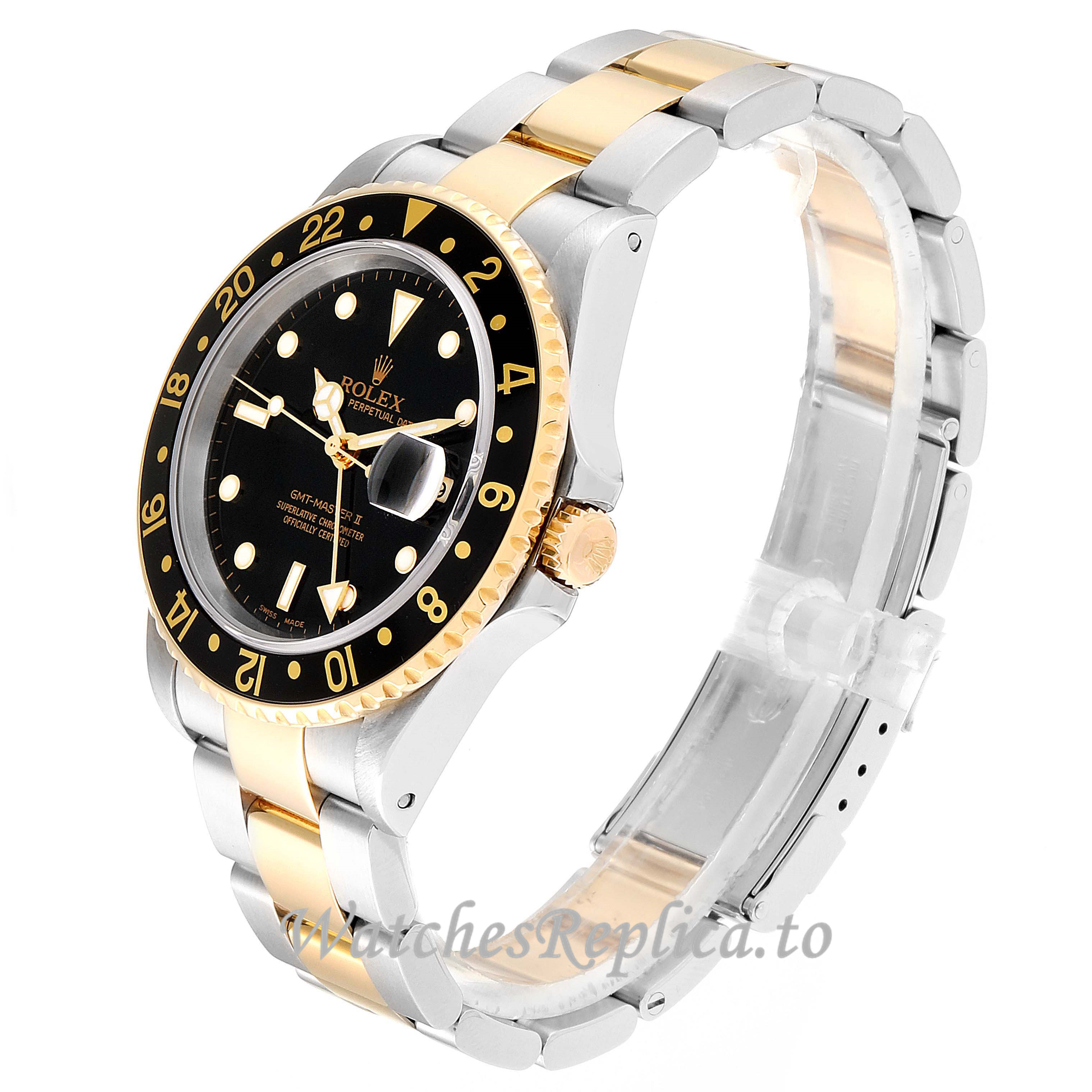 Replica Rolex GMT Master II 16713 - WatchesReplica.is
