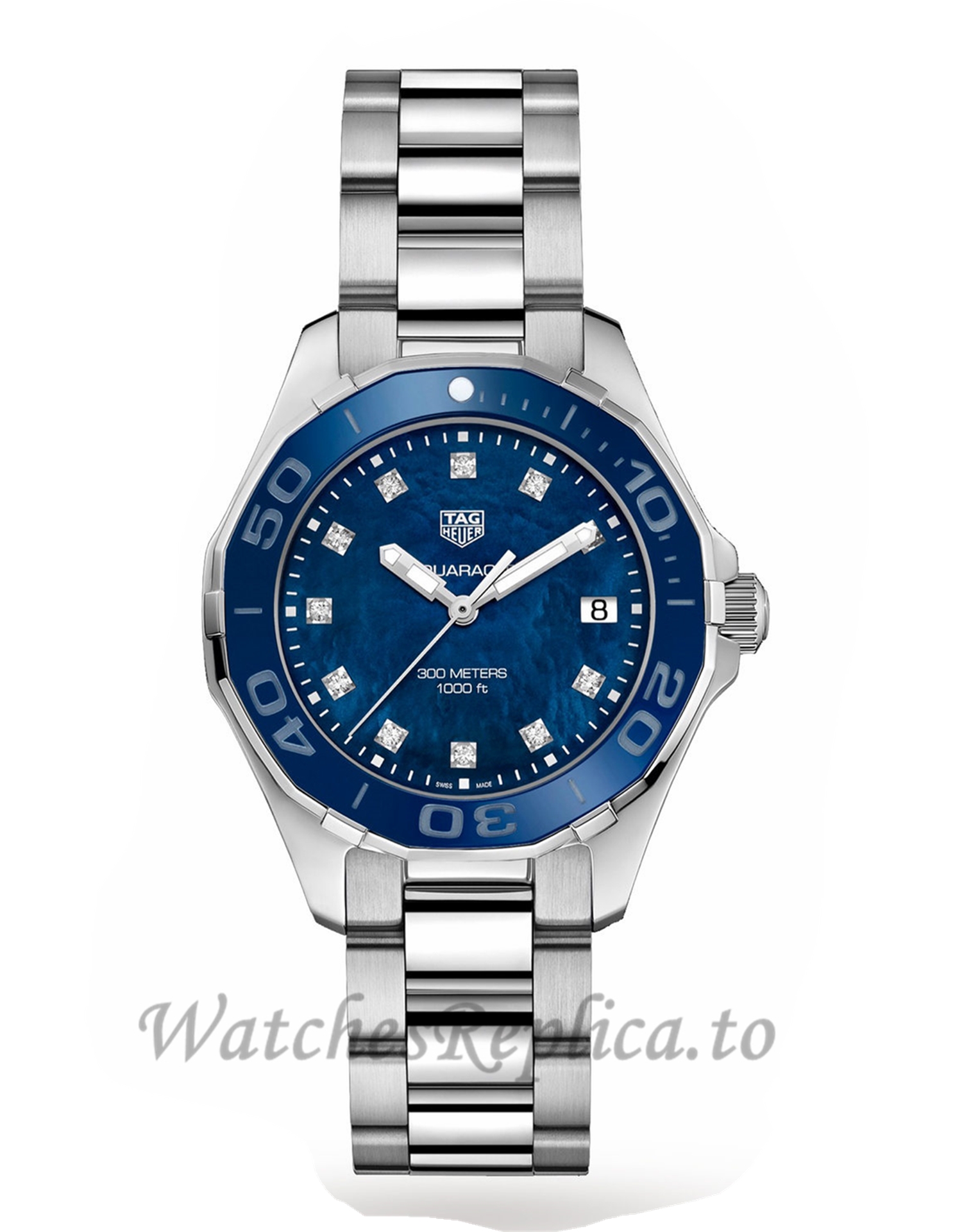 TAG Heuer Replica Aquaracer 35mm Ladies Watch WAY131L.BA0748 - WatchesReplica.is