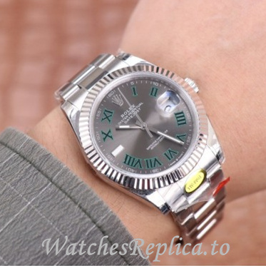 Swiss Rolex Datejust Replica 126334 Stainless steel strap 41MM - WatchesReplica.is