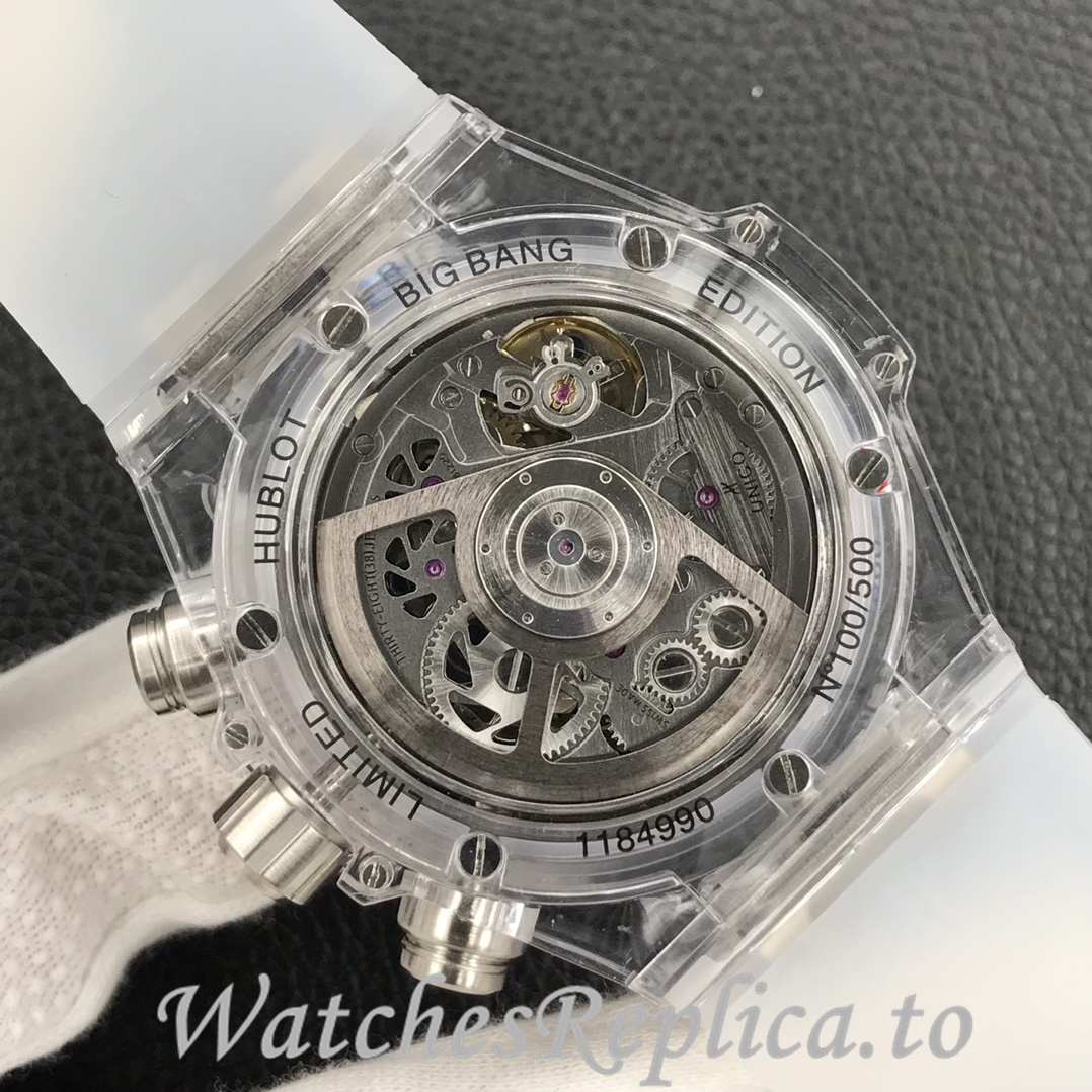 Hublot Replica 411.JX.4802.RT Rubber strap 45MM - WatchesReplica.is