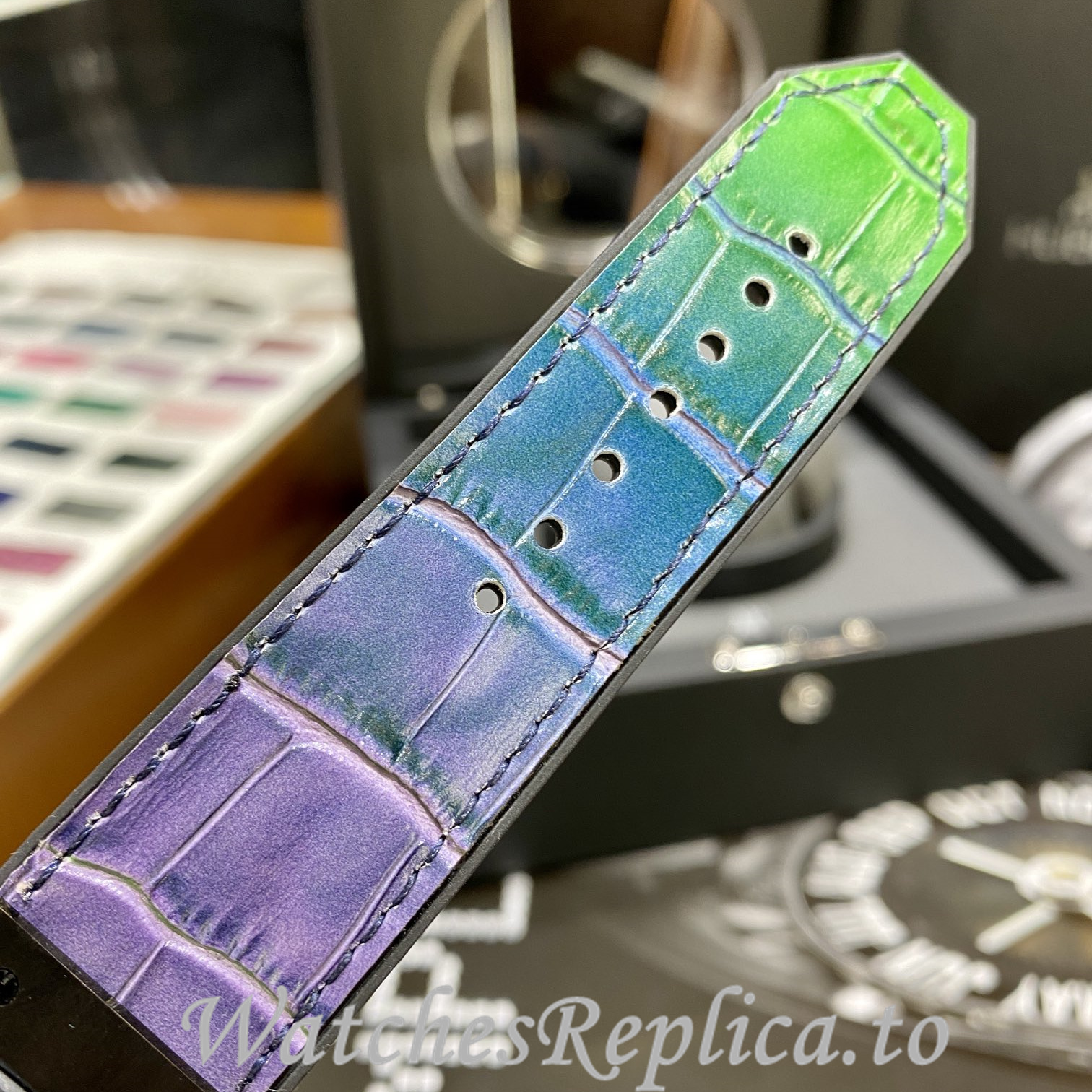 Hublot Replica 507.CX.9000.RX.TAK21 Rubber strap 45MM - WatchesReplica.is