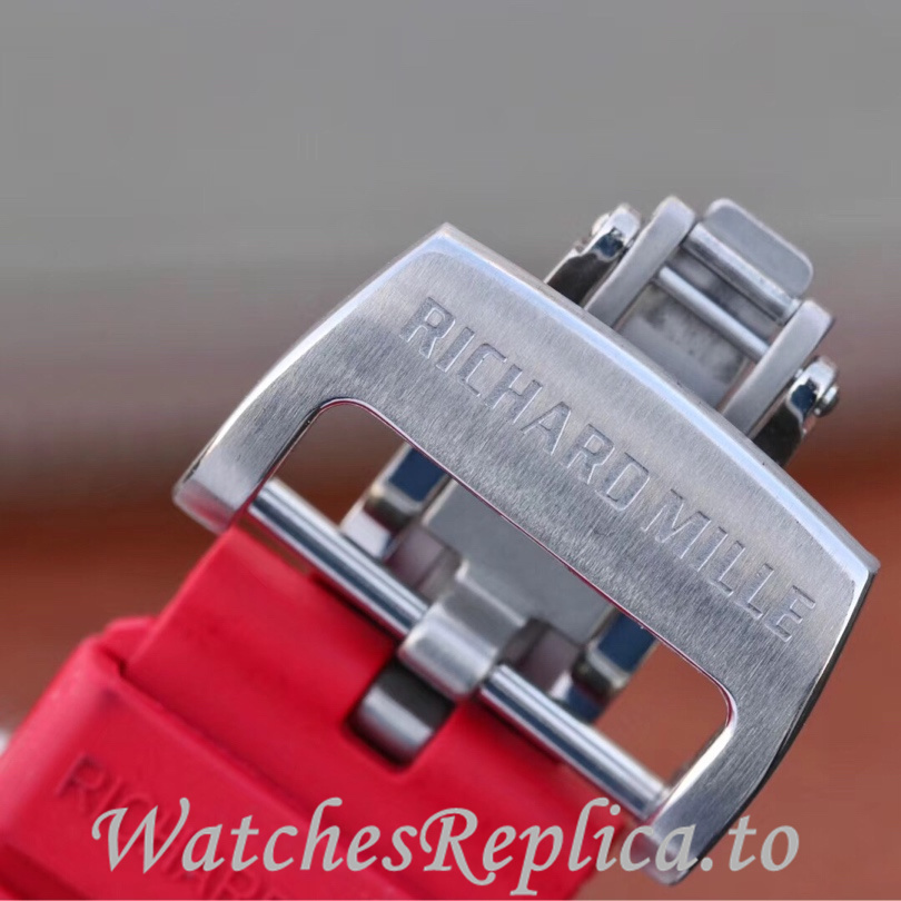 Richard Mille Replica RM055 Rubber strap 50MM - WatchesReplica.is